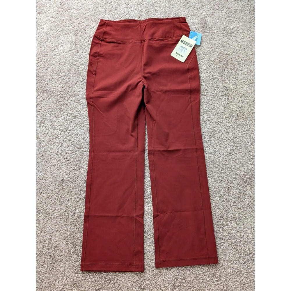 Duluth NoGA Classic Boot Cut Pants Womens Small (Fits 30x29) Ruby Red KCC NWT
